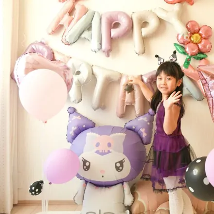 3rd Designのバルーン誕生日飾り付け事例