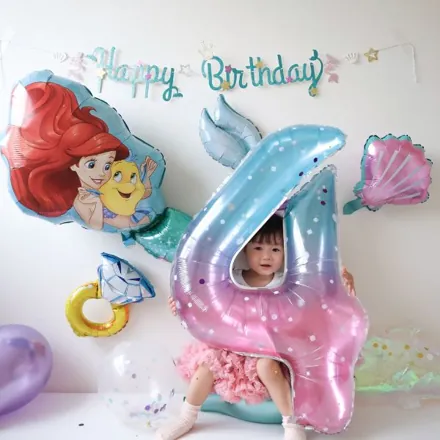 3rd Designのバルーン誕生日飾り付け事例